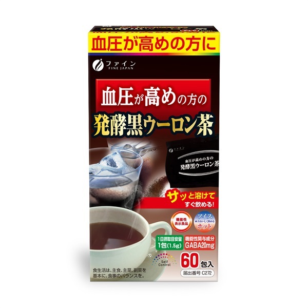 機)血圧･発酵黒ｳｰﾛﾝ茶60包