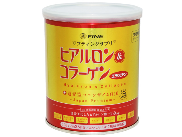 【ロット販売】4976652006928 入数12個 ﾋｱｺﾗ+還元CoQ10缶 196g