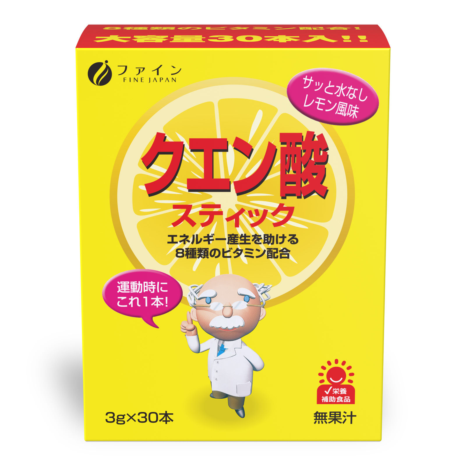 【ロット販売】4976652002937 入数30個 ｸｴﾝ酸ｽﾃｨｯｸ30包